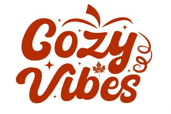 A Cozy Fall Graphic for Crafts and Seasonal Products