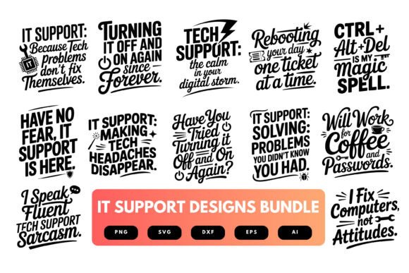 A Crafter's Honest Review of the IT Support SVG Bundle