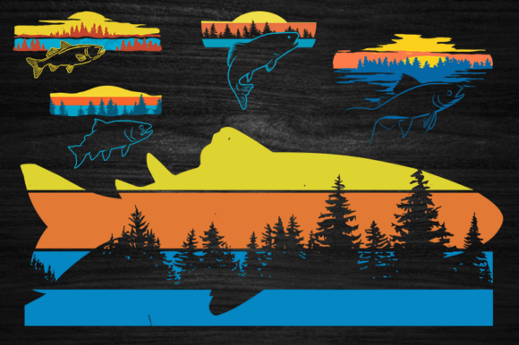 A Crafter's Review of the Retro Fishing SVG Bundle