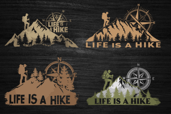 A Designer's Review of Out of Breath Hiking Society Graphics