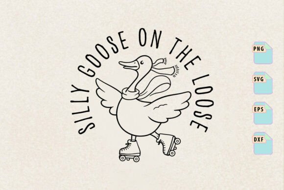 A Goose SVG for Lively Blog Graphics and Crafts