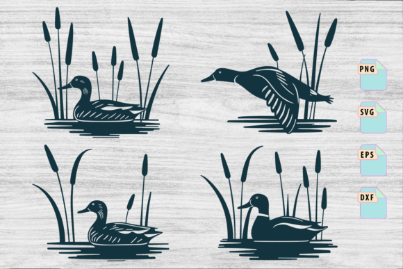 A Mallard Duck Design for Crafters and Graphic Artisans