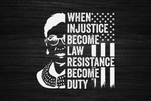 A Practical Crafter's Review of the When Injustice Becomes Law USA SVG