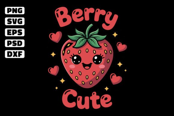Berry Cute Kawaii Strawberry SVG: A Crafter's Review