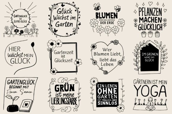 Crafting Brand Magic with Garden Quote Graphics