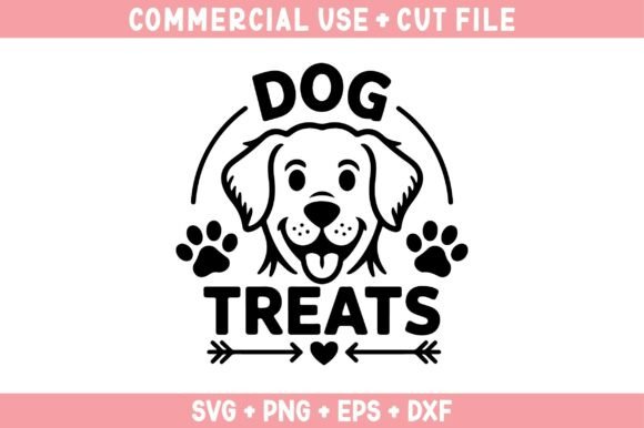 Dog Treats Graphic Design Files for Crafters