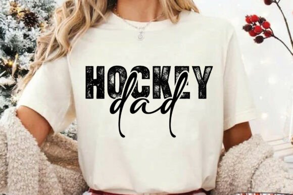 Hockey Dad Design: A Versatile Graphic for Crafts & Publishing
