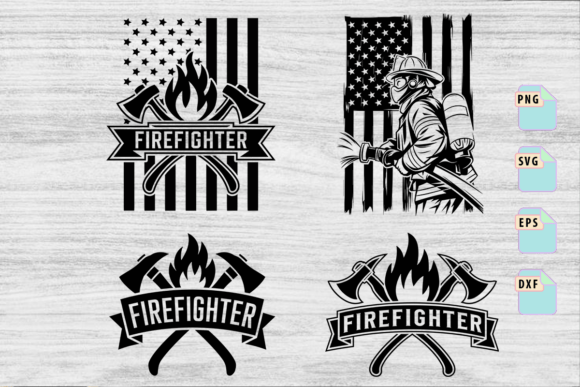 Reviewing the US Firefighter Patriotic SVG for Editorial Graphics